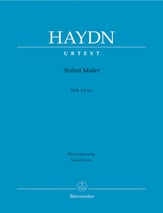 Stabat Mater SATB Vocal Score cover